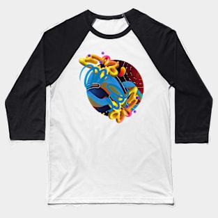 abstract shapes Baseball T-Shirt